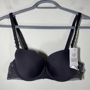NWT Simone Perele Purple Wired Bra size 32B